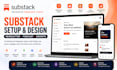 substack setup substack newsletter design setup substack podcast substack expert