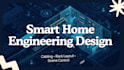 design smart home engineering drawing with cabling and rack layout scene control