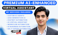 ai virtual assistant freelance business automation tasks ai agent custom chatbot