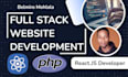 develop a modern react js web application