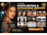 do high quality skin retouching and lookbook photo editing