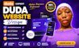 design website using duda website builder, duda seo, redesign duda expert
