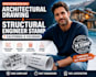 do architectural drawing, structural engineer stamp in california and colorado
