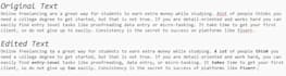 proofread and edit your english blog posts