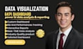 do data analysis, KPI data visualization in power bi, spss, excel dashboard