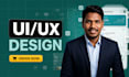do figma website design and redesign, ui ux design, landing page design