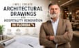 create architectural drawings for hospitality renovation in florida