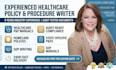write your healthcare policy and procedure documents