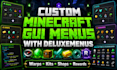 create professional minecraft gui menus