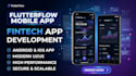 develop flutterflow mobile app, fintech app, flutter app UI UX design