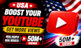 do USA target youtube video promotion