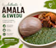 do amala and ewedu with egusi, efo