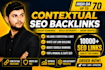 do high quality link building contextual dofollow SEO backlinks for your website