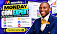 monday crm automation build monday com project management boards setup expert