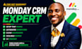 setup monday crm automation build monday com project management boards expert