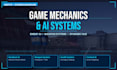 develop custom gameplay systems and enemy ai for your unity game