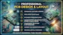 check, edit schematic design, pcb layout, rf pcb, microcontroller,kicad,easyeda