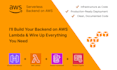 build a serverless rest API using AWS lambda, API gateway, and dynamodb