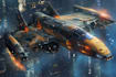 do sci fi spaceship design