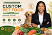 formulate pet dog cat food and supplement products