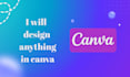 design professional social media post in canva