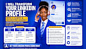 write a linkedin profile that makes decision makers come to you