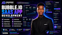 build bubble io website saas app, startup mvp, client portal, web application
