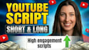 write youtube script, documentary style video script and voiceover script