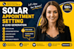 do solar appointment setting and cold calling for lead generation