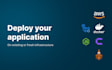deploy your application on your infrastructure