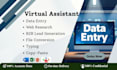 do copy paste, data mining, typing and web research