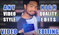 edit your dynamic gameplay videos and creative projects