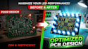 design professional eda based pcb layouts and macro led circuits
