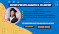 do spss data analysis, statistical data analysis, with apa report writing