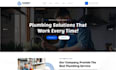 build squarespace drainage service website plumbing service website
