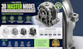 create 3d master model for manufacturing and prototyping