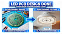 create custom macro led pcb design using advanced eda tools