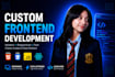 create responsive website using HTML CSS and javascript