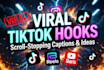 generate viral tiktok hooks and content ideas