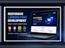 create a responsive landing page website