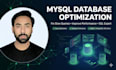 optimize mysql database, fix slow queries and performance issues