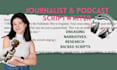 write research driven podcast scripts and show notes