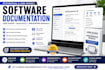 write software user guide, saas documentation, and onboarding manual