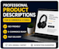 write shopify, etsy and ecommerce description in copywriting