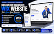 create wix website, wix website design, wix saas website