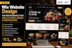 build wix restaurant website design, wix website design, wix website redesign