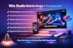 transfer develop design wix studio website 3d animation scrolling effect
