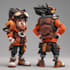 design and model a custom stylized 3d characte