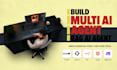 build multi ai agent rag ai agent using crewai lindy ai n8n zapier and makecom