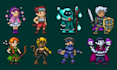 do pixel animation pixel art sprite sheet pixel animation character design